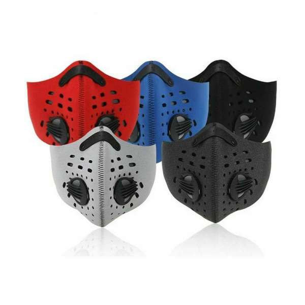 Sports Rubber Neoprene Mask bike face mask air filter mask